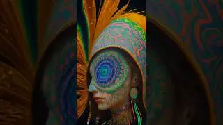 ai generated video psychedelic art
