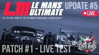 LMU UPDATE #5 IPatch #1 TEST! Our Live Feedback - Problems solved? !drops !alerts !stickers
