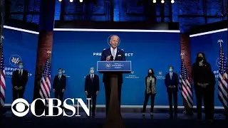 Joe Biden introduces his foreign policy and national security team