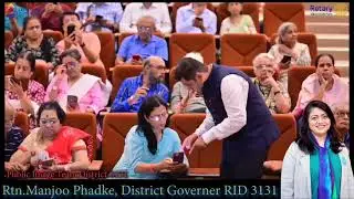 Smart Citizen Seminar Rotary District 3131 ( District Governer. Rtn Manjoo Phadke )