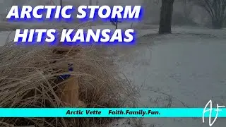 Surviving during an ARCTIC Storm in Kansas!