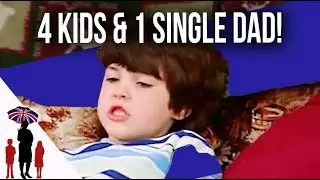 Single Dad Struggles With 4 Kids | @Supernanny
