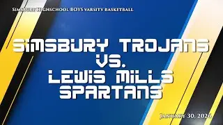 Simsbury High School Boys Varsity Basketball - January 30th, 2026