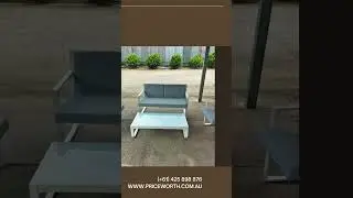 🌤️ 4-Piece Outdoor Lounge Set &ndash; Modern, Comfy & Stylish ✨
