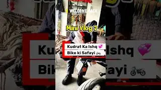 Kohre Me Kand Ho Gaya! 🥶 | My New #Bike Ka #Makeup 😂 | Desi #MiniVlog 7 || #up74rider #ytshorts
