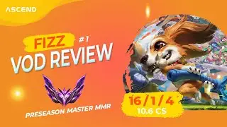 Let's start to warm up for the new Ranked Split. Fizz vs Xerath Master NA