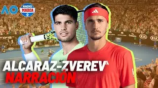 Alcaraz - Zverev, semifinales Open de Australia en directo I Radio MARCA