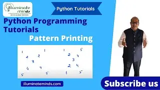 Pattern Printing Python Programming Cross | TCS NQT