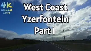 Cape Town 4K - West Coast South Africa - Scenic Drive via Darling Flowers to Yzerfontein #part1 #4k