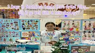 Vlog Series #8 (NEVERENDING) Episode 11: 3 Days in NorthEast Comic Con's Artist Alley, How'll it go?