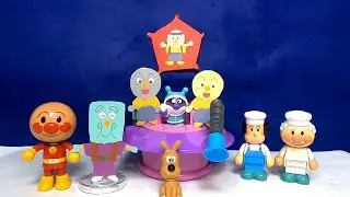 【アンパンマンとこんにゃくおしょう】こんにゃく寺のおでんが ばいきんまんにうばわれてしまう。こんにゃくおしょうとアンパンマン とりかえすことができるかな？