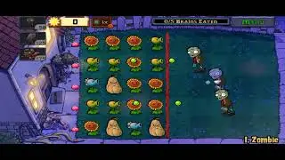 (I lost) plants vs zombies with a twist #pvz1