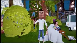 Паркур от соседа прохождение мода Neighbor Fun HELLO NEIGHBOR MOD KIT
