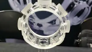 Custom Octagonal Glass Cell with multiple Optical Ports with Anti Reflection Coatings for MOT