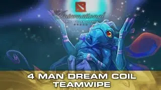 Dota 2 Puck 4 Man Dream Coil Teamwipe (Ultra Kill) - coL vs C9