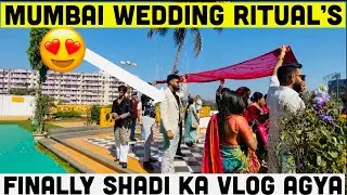 Explore Mumbai Wedding Vlog 💍 | Big Fat Indian Wedding in Mumbai #viral 