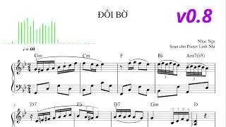 Đ&ocirc;i bờ (Beyond the River / Na Beregu) - Russian Song | Piano Practice v0.8