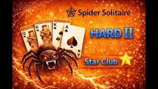 Game 5 - STAR CLUB Spider Solitaire - Hard 2 - Microsoft Solitaire Challenge