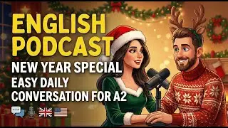 New Year English Podcast &ndash; Easy Daily Conversation for A2