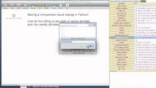 Making a comparative Visual Display in Fathom .mov