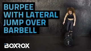 Burpee With Lateral Jump Over Barbell | CrossFit Conditioning & Agility