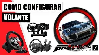FORZA MOTORSPORT 7 COMO CONFIGURAR VOLANTE