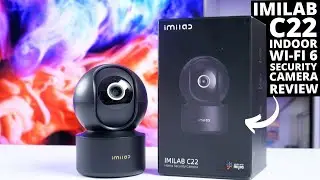 IMILAB C22 (5MP) + 64GB Card &ndash; Smart Home Camera with Color Night Vision for Baby & Pet Monitoring!