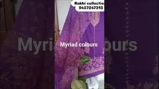 block painted suit by Harjeet Sandhu.     for order whatsapp on 9457247313