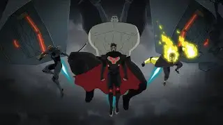 My Adventures With Superman Clip-Dark Superman vs Task Force X(not rooting for either of them)