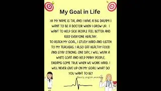 My Goal in Life | Inspiring Kids to Dream Big! 🚀 | Fun Learning for Preschool & Kindergarten