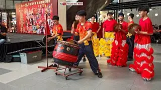 2026 CNY Lion Dance Drumming Performance @ KL Gateway Mall #少林五祖