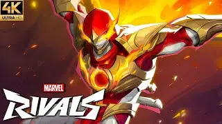 Marvel Rivals - Moon Knight (Phoenix Knight Skin) Gameplay Showcase (4K 60FPS)