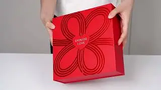Custom Luxury Valentine's Day gift box, Christmas gift box