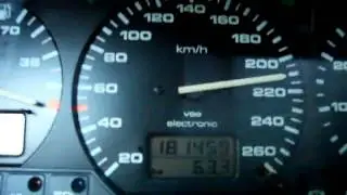 Corrado 16V Turbo goes 30PSI (2bar) acceleration Part 2