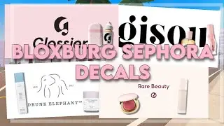 Sephora Decal Codes For Bloxburg | Roblox Video