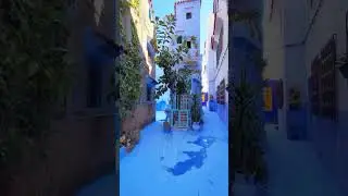 The blue city, chefchaouen , morocco , is the cleanest city in the world...