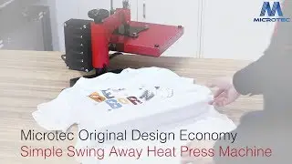 Microtec Original Design Economy Simple Swing Away Heat Press Machine