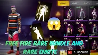 free fire 🔥 new rare bundle😎 and rare emote 😱 buy diamond 💎 #freefire #rarebundle #ffnewevent