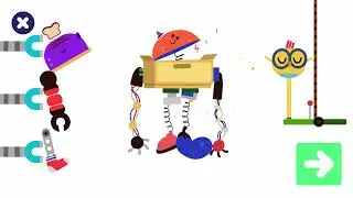 Design : Robot Maker Game Part 8 | Learn And  Play English Games For Kids