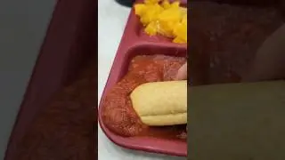 Reviewing my Highschool Lunch: Bosco Sticks #shorts #short #school #food