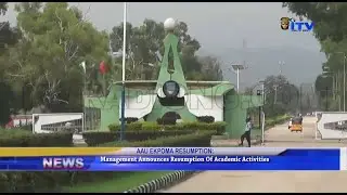 AAU Management Announces Resumption Of Academic Activities.