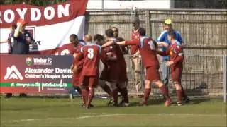 Lemon Recordings Cup Final - AFC Croydon Athletic v Staines Lammas
