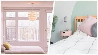75 Pink Gray Floor Bedroom Design Ideas You'll Love 🌈