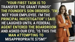 Principal Investigator Exposes CEO's Son in$75M Grant Fraud | Corporate Chess