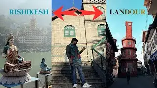 Lost Between Peace 🕊️ & Mountains 🏔️ | RISHIKESH X LANDOUR 🤎