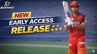 E Cricket Early Access ✨️ | Official Update Is Here!🔥| Download Link 🔗