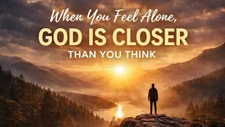 God Is With You Even When You Feel Alone 🙏💛