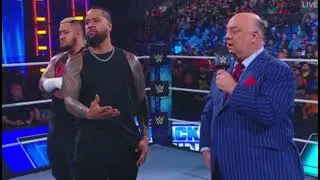 Jimmy USO acting again as tribal chief Roman Reigns