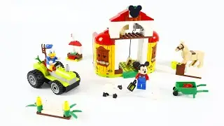 LEGO Disney 10775 Mickey Mouse & Donald Duck's Farm Speed Build