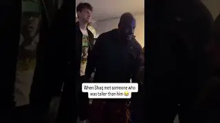 Olivier Rioux makes Shaq look small 😮 (via @ShaqDieselONeal/TT)
